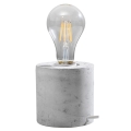 Stolna lampa SALGADO 1xE27/60W/230V beton