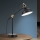Stolna lampa SCHILLER 1xE27/40W/230V crna/bronca