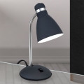 Stolna lampa SCHOOL 1xE27/40W/230V crna/matni krom