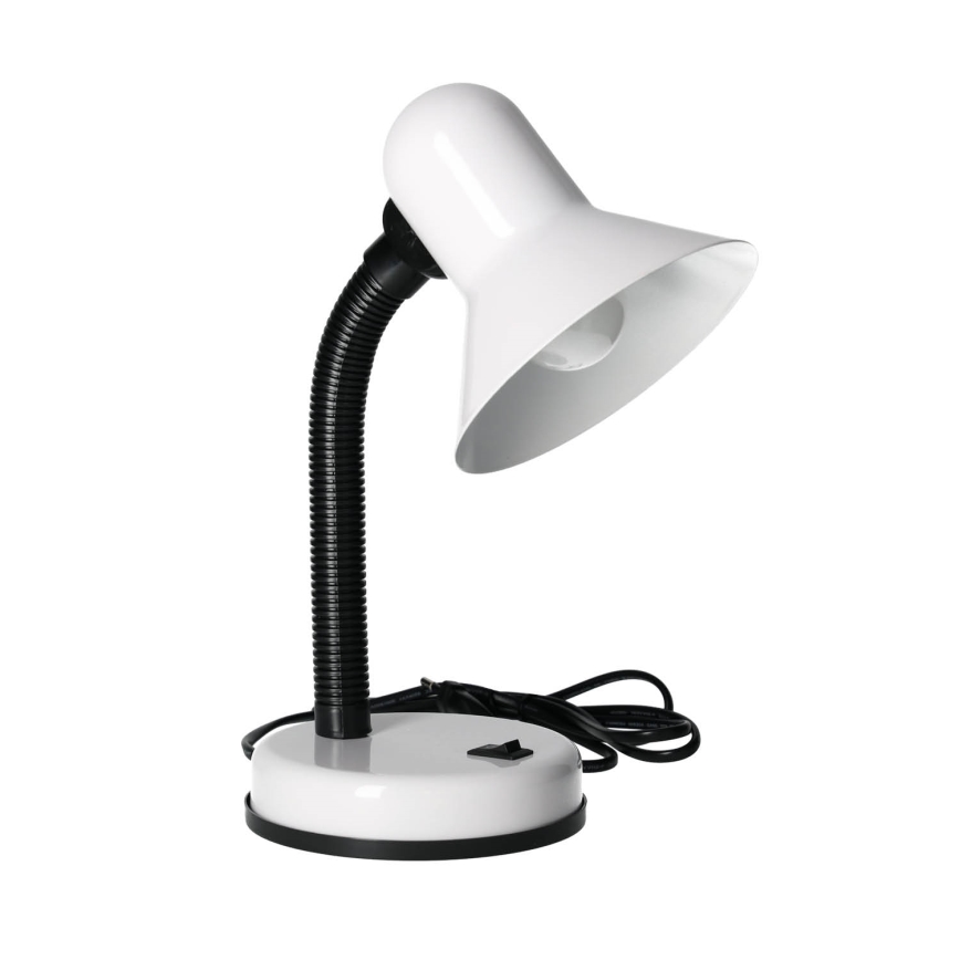 Stolna lampa SMIESZEK 1xE27/40W/230V bijela