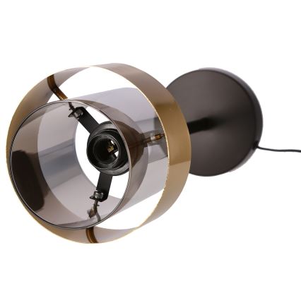 Stolna lampa SPIEGA 1xE27/60W/230V zlatna/crna