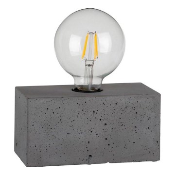 Stolna lampa STRONG DOUBLE 1xE27/25W/230V beton – FSC certificirano