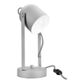 Stolna lampa SURI 1xE27/60W/230V siva