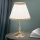 Stolna lampa TONIA 1xE27/60W/230V pr. 25 cm bijela/bronca