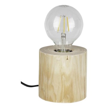 Stolna lampa TRABO 1xE27/25W/230V borovina