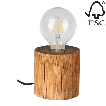 Stolna lampa TRABO 1xE27/25W/230V – FSC certificirano