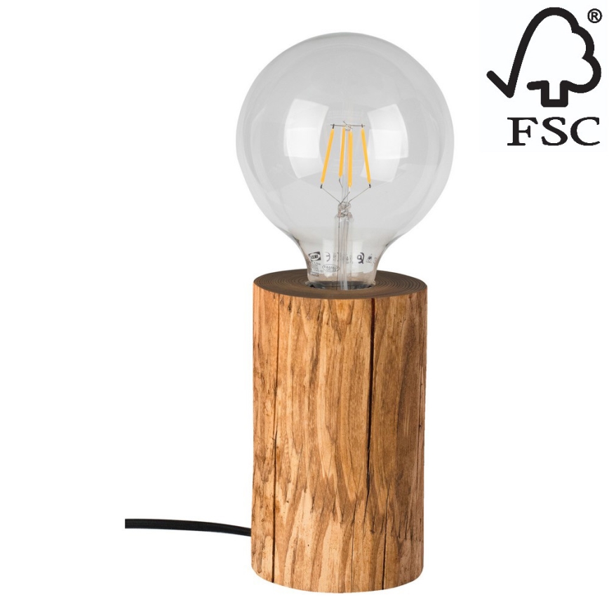 Stolna lampa TRABO 1xE27/25W/230V – FSC certificirano