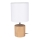 Stolna lampa TRONGO ROUND 1xE27/25W/230V hrast