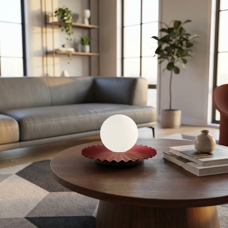 Stolna lampa UMBRA 1xG9/8W/230V crvena