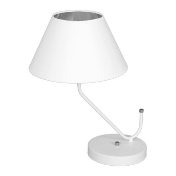 Stolna lampa VICTORIA 1xE27/60W/230V bijela