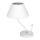 Stolna lampa VICTORIA 1xE27/60W/230V bijela