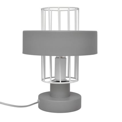 Stolna lampa VOLTA 1xE27/15W/230V siva