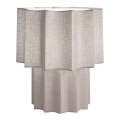 Stolna lampa WAVY 1xE27/14W/230V siva