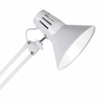 Stolna lampa WORKER 1xE27/10W/230V bijela