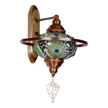 Stolna lampa YENI 1xE27/40W/230V brončana