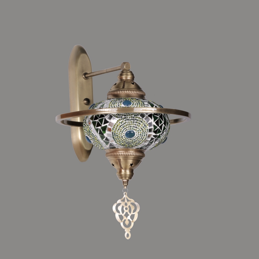 Stolna lampa YENI 1xE27/40W/230V brončana