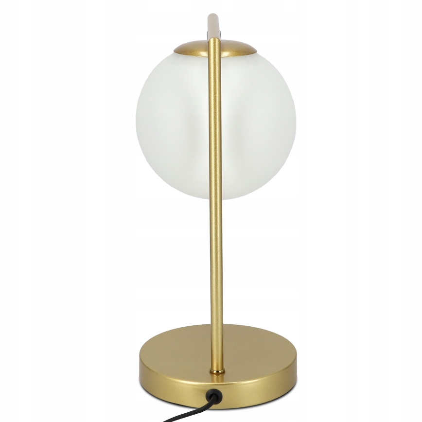 Stolna svjetiljka 1xE27/40W/230V zlatna/bijela