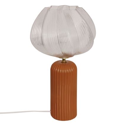 Stolní lampa PHYLAS 1xE14/40W/230V oranžová - Atmosphera