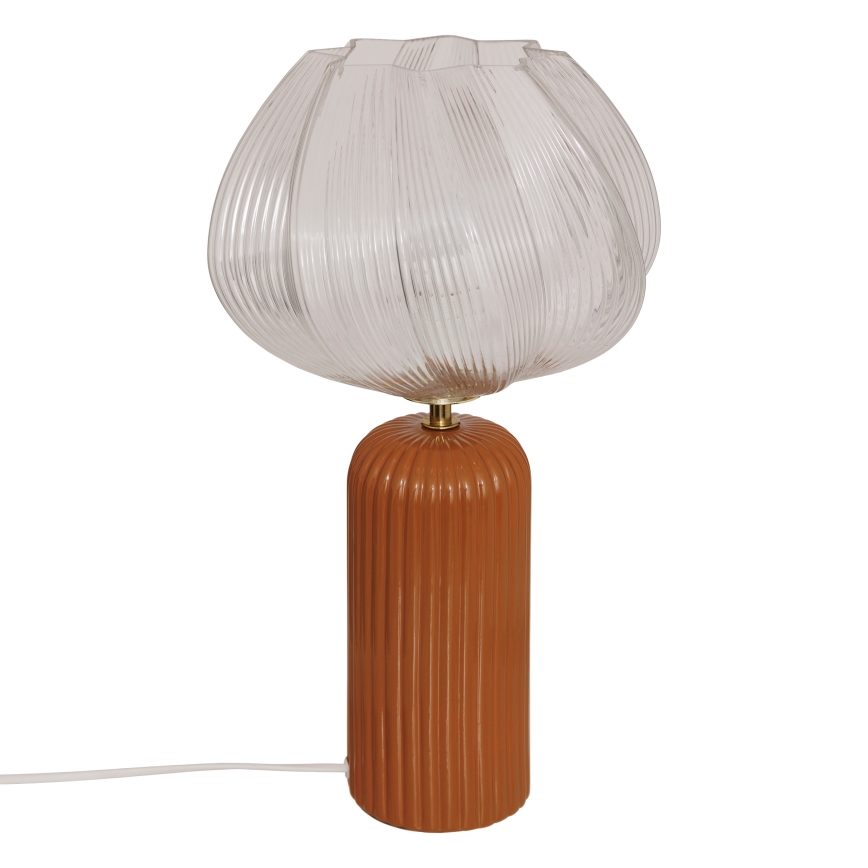 Stolní lampa PHYLAS 1xE14/40W/230V oranžová - Atmosphera