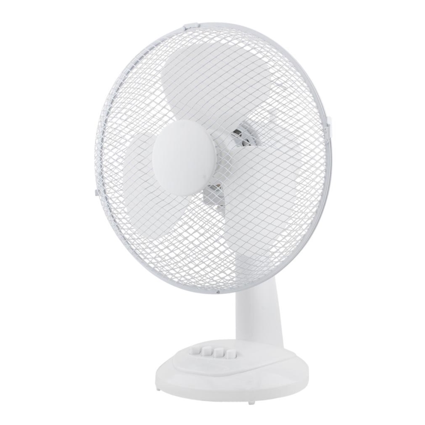 Stolni ventilator 30cm, bijeli, 3 brzine, 40W