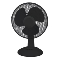 Stolni ventilator 38W/230V, promjera 25 cm, crne boje