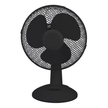 Stolni ventilator 38W/230V, promjera 25 cm, crne boje