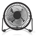 Stolni ventilator 3W/USB 10 cm crne boje