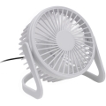 Stolni ventilator USB pr. 15 cm bijela