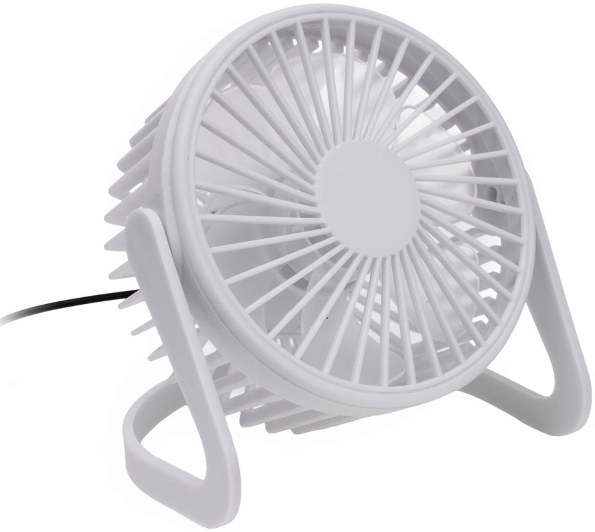 Stolni ventilator USB pr. 15 cm bijela