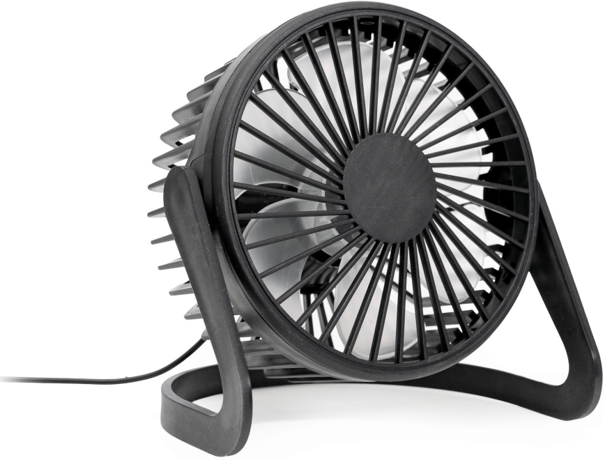 Stolni ventilator USB pr. 15 cm crna