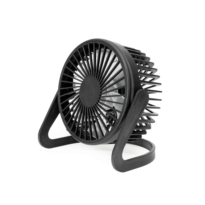 Stolni ventilator USB pr. 15 cm crna