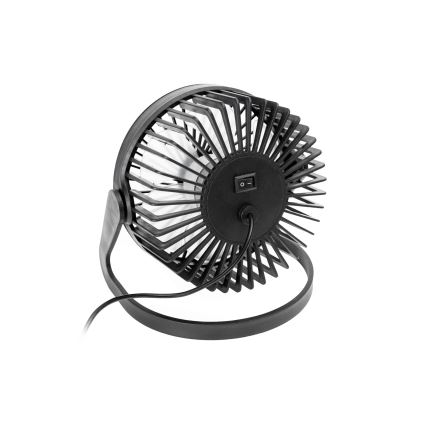 Stolni ventilator USB pr. 15 cm crna