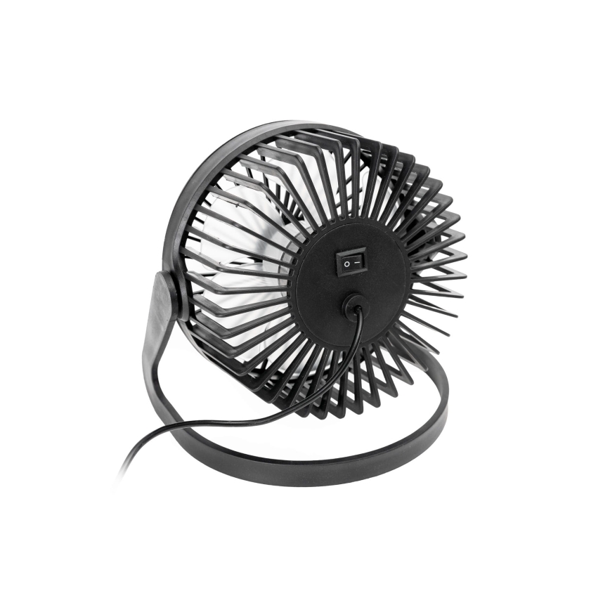 Stolni ventilator USB pr. 15 cm crna