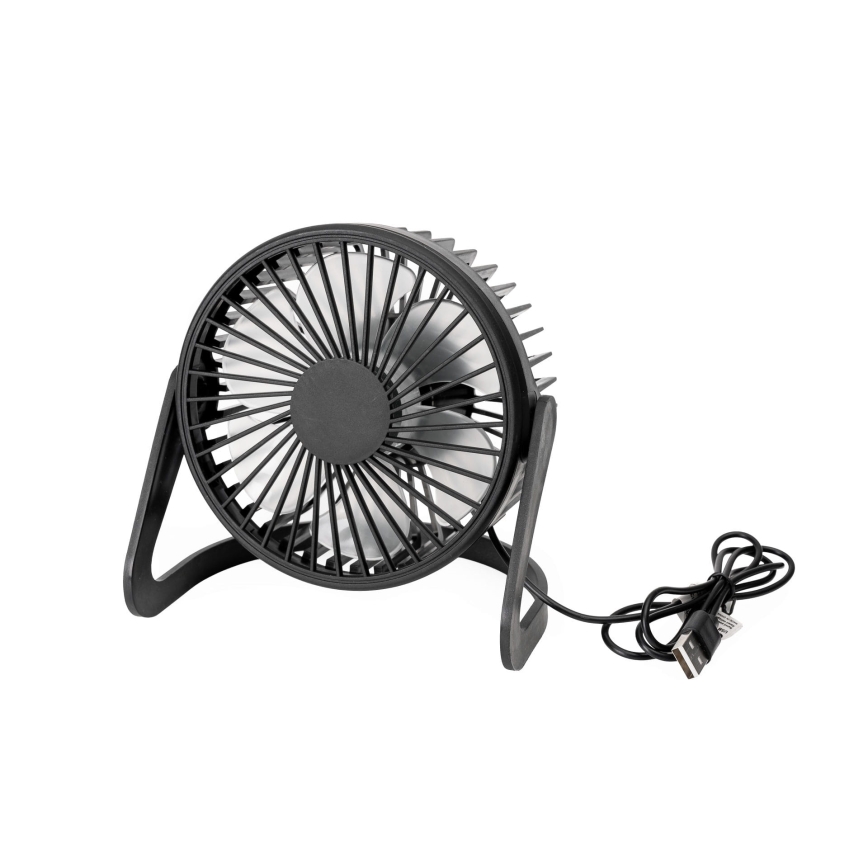 Stolni ventilator USB pr. 15 cm crna