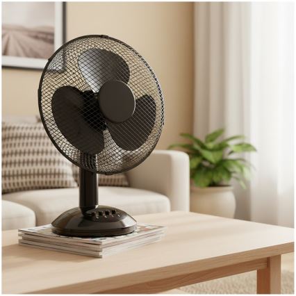 Stolni ventilator VIENTO 40W/230V crni