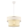 Stropna lampa na užetu ERO 1xE27/60W/230V kremasta/zlatna
