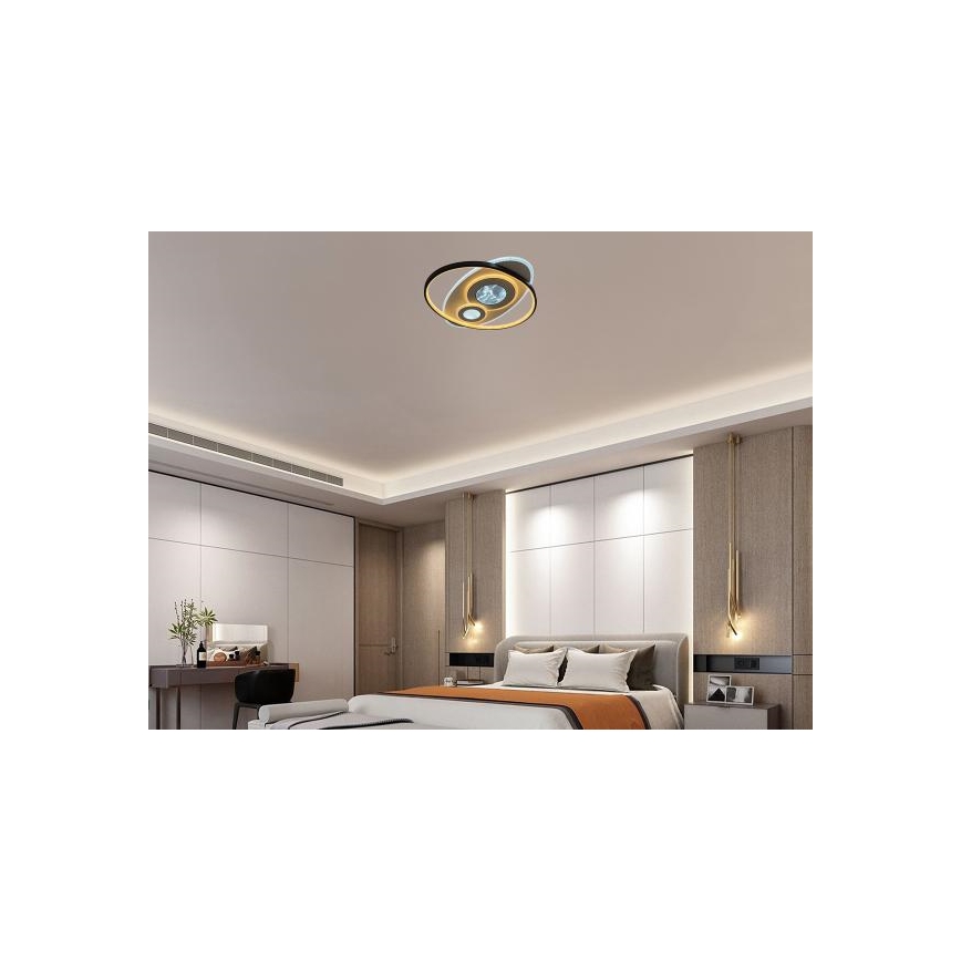 Stropna LED svjetiljka s prigušivanjem LED/105W/230V 3000-6500K + daljinski upravljač