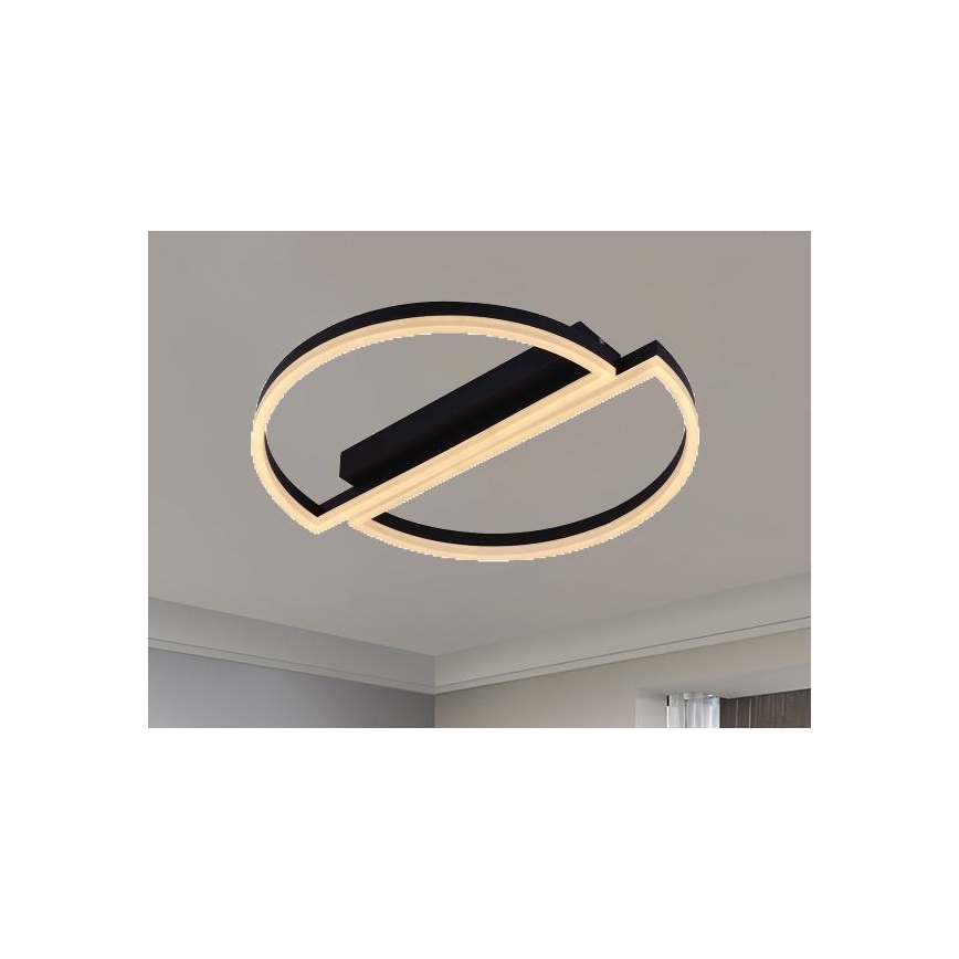 Stropna LED svjetiljka s prigušivanjem LED/55W/230V 3000-6500K + daljinski upravljač