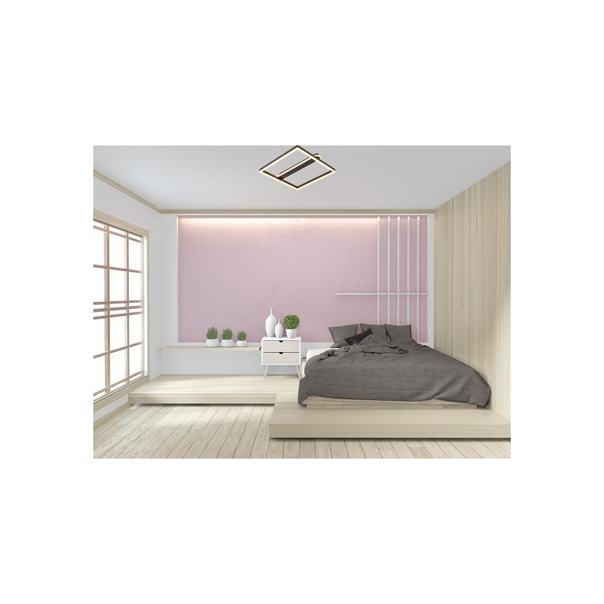 Stropna LED svjetiljka s prigušivanjem, LED/60W/230V 3000-6500K + daljinski upravljač