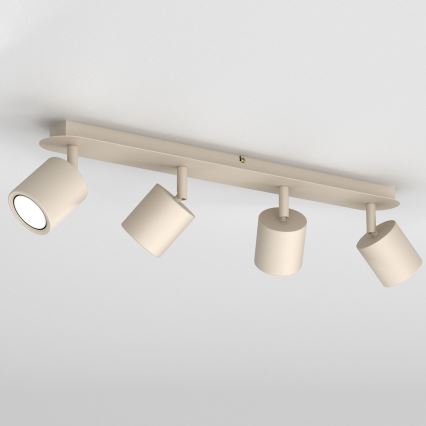 Stropna reflektorska svjetiljka DEMIA 4xGU10/8W/230V bež
