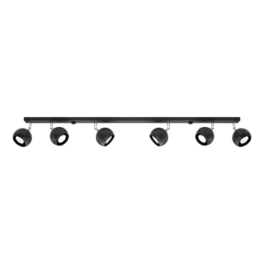 Stropna reflektorska svjetiljka OCULARE 6xGU10/10W/230V