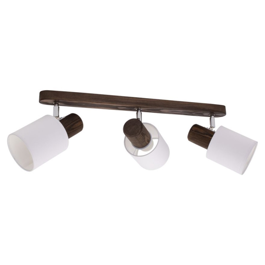 Stropna reflektorska svjetiljka TRENDY 3xE27/15W/230V bor