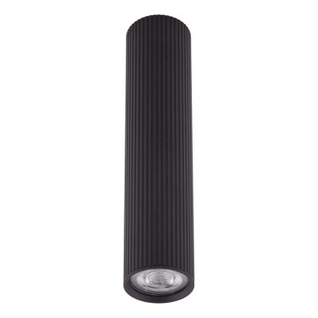 Stropna spot svjetiljka TUNE L 1xGU10/10W/230V 24 cm crna