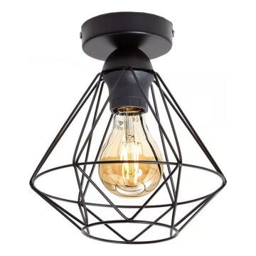 Stropna svjetiljka 1xE27/40W/230V crna