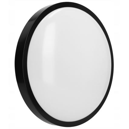 Stropna svjetiljka 2xE27/40W/230V promjer 29,5 cm crna