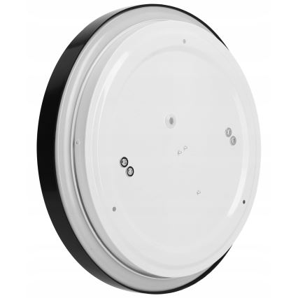 Stropna svjetiljka 2xE27/40W/230V promjer 29,5 cm crna