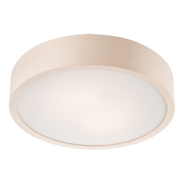 Stropna svjetiljka 2xE27/60W/230V bor - FSC certificirano