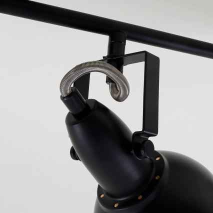 Stropna svjetiljka 3xE14/40W/230V crna