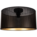 Stropna svjetiljka ALDO 1xE27/60W/230V pr. 40 cm crna