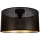 Stropna svjetiljka ALDO 1xE27/60W/230V pr. 40 cm crna